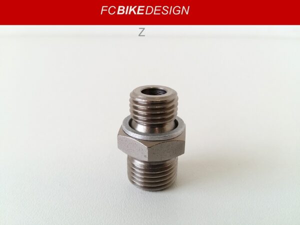 (Z) Nippel leiding oliekoeler M14x1.5 Ducati diverse modellen 81510221A